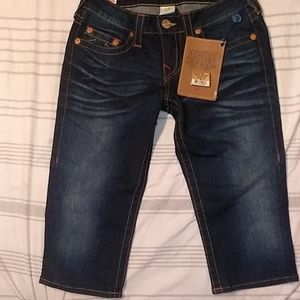 True Religion Stella OM CROP SKINNY LEG